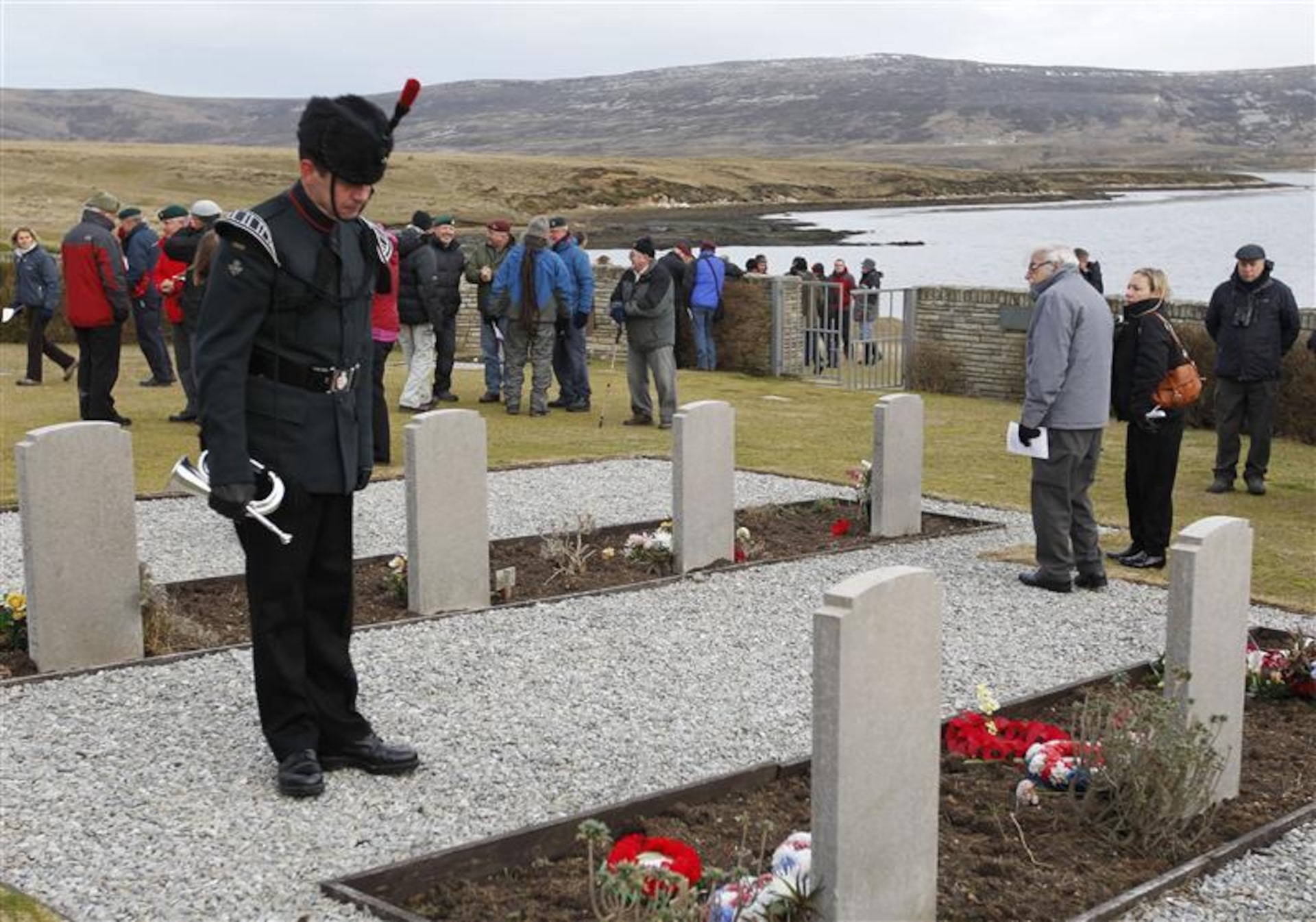 British memorial and cemetery San Carlos