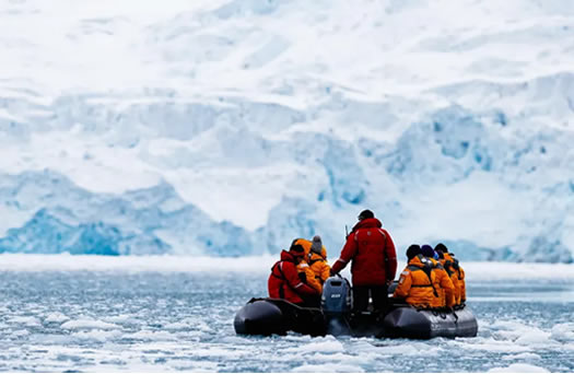 Crew prepared alfresco dinner